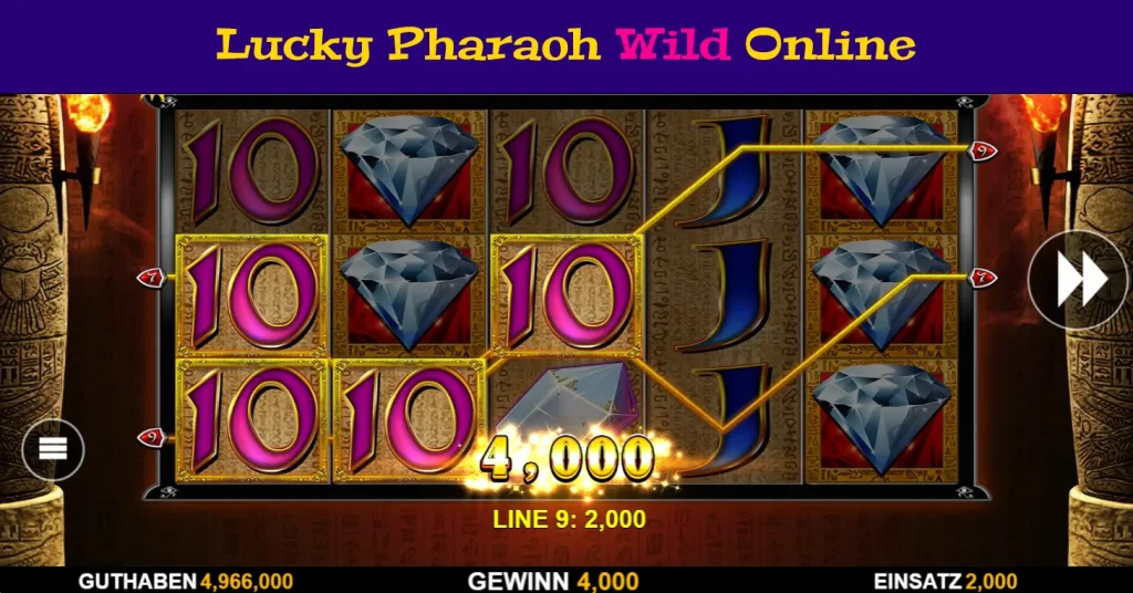 lucky pharaoh wild online