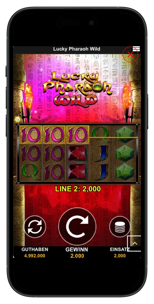 lucky pharaoh wild slot app